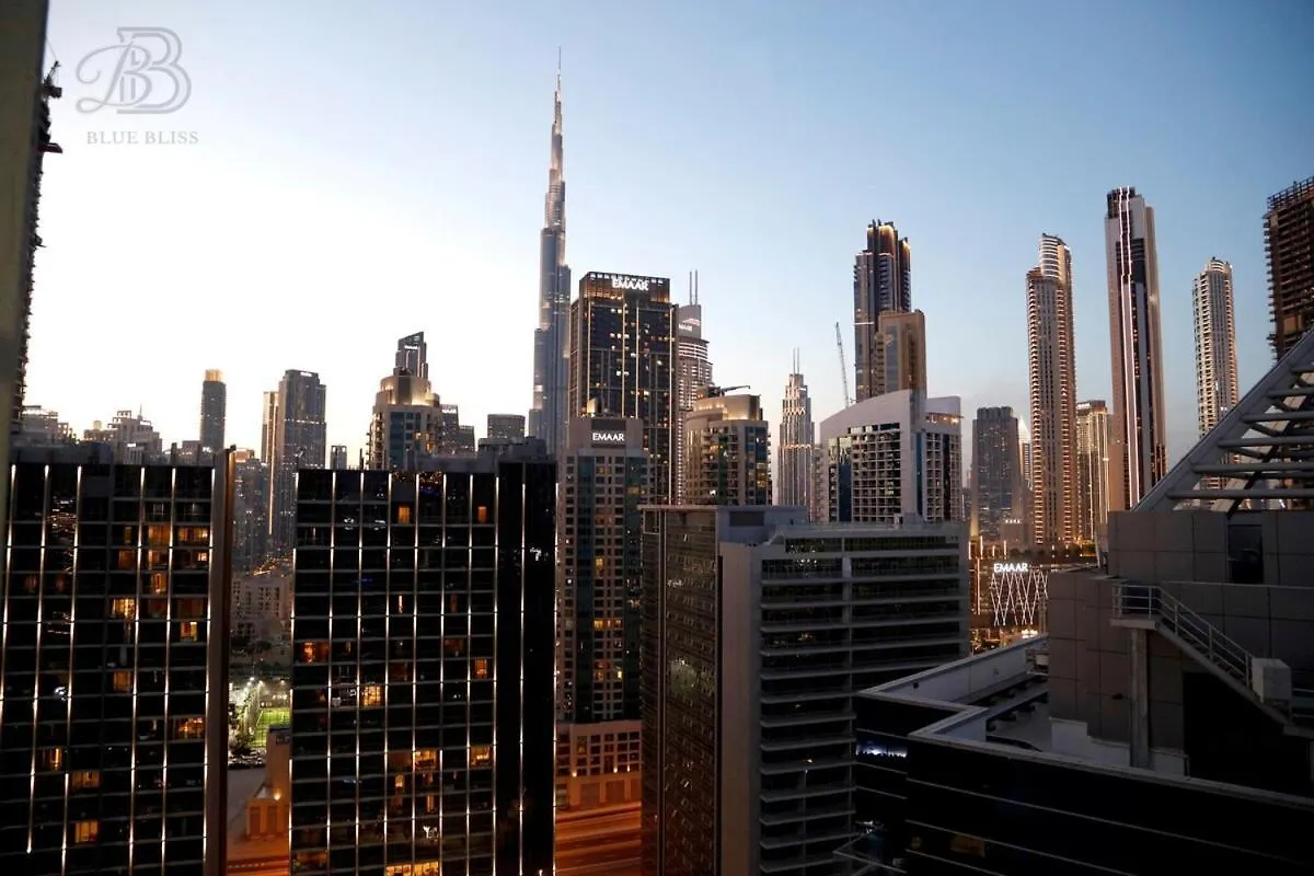 아파트 Stylish 2Br Apt In Business Bay Burj & Creek Views 두바이 아랍에미리트
